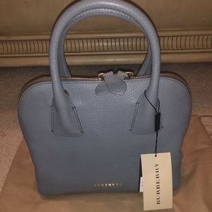 Burberry London Grainy Leather Small Greenwood